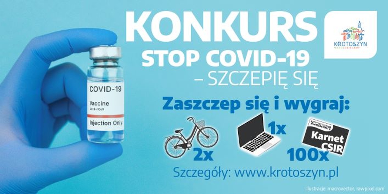 Krotoszyn. Burmistrz organizuje konkurs dla zaszczepionych - Zdjęcie główne