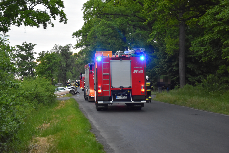 Wypadek śmiertelny pomiędzy Kuklinowem a Kromolicami