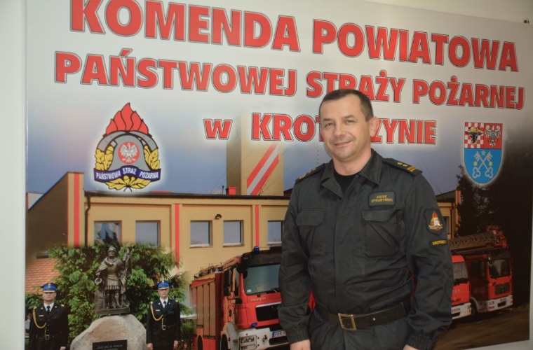 Krotoszyn. Komendant straży pożarnej przechodzi na emeryturę - Zdjęcie główne