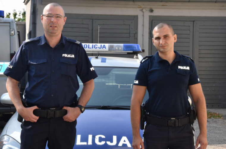 Koźmińscy policjanci uratowali 34-latka. Ale nie czują się bohaterami - Zdjęcie główne