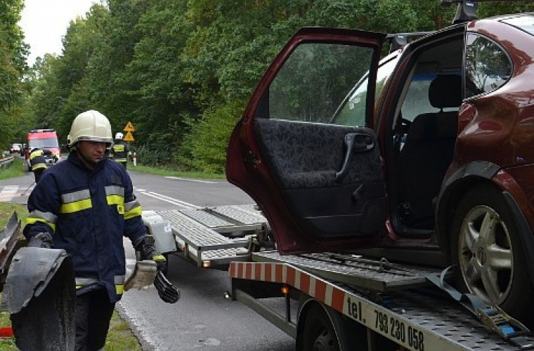 Wypadek na trasie Krotoszyn - Sulmierzyce - Zdjęcie główne