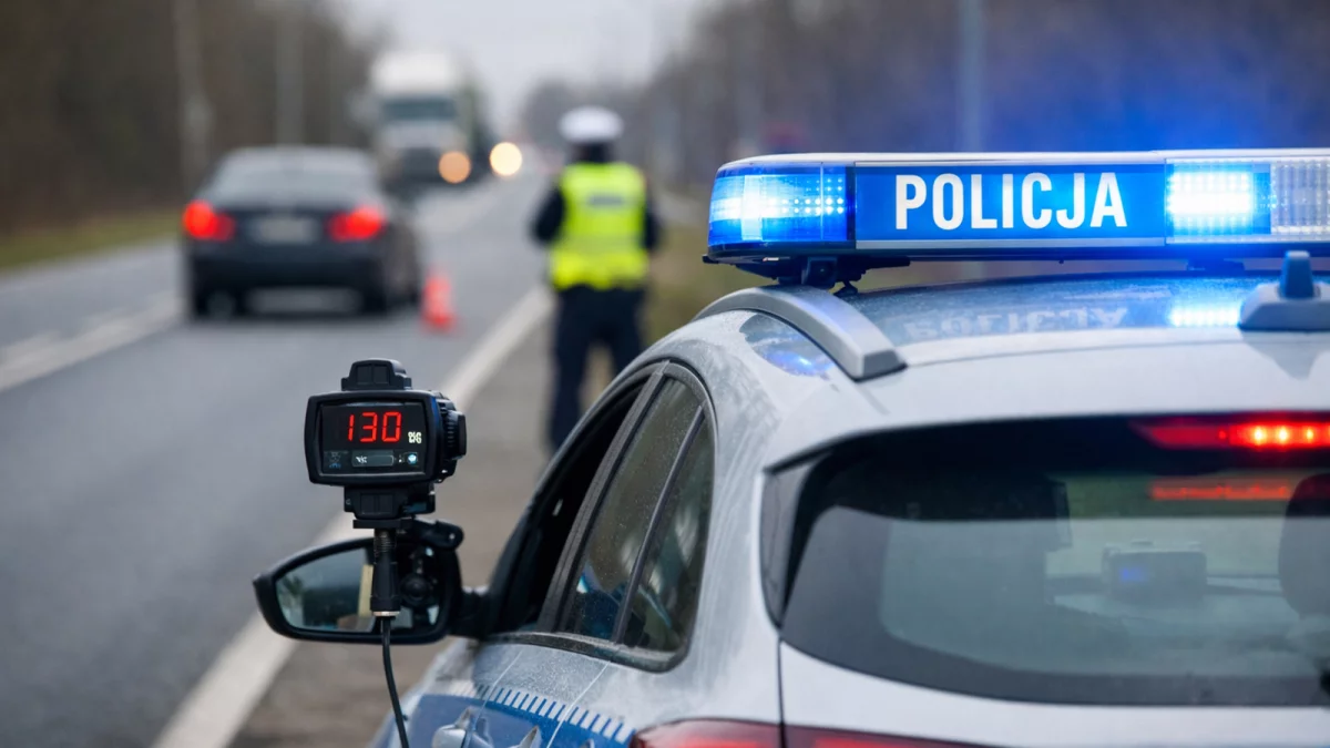 Pędzili ponad 120 km/h. Młodzi kierowcy stracili prawa jazdy w powiecie krotoszyńskim