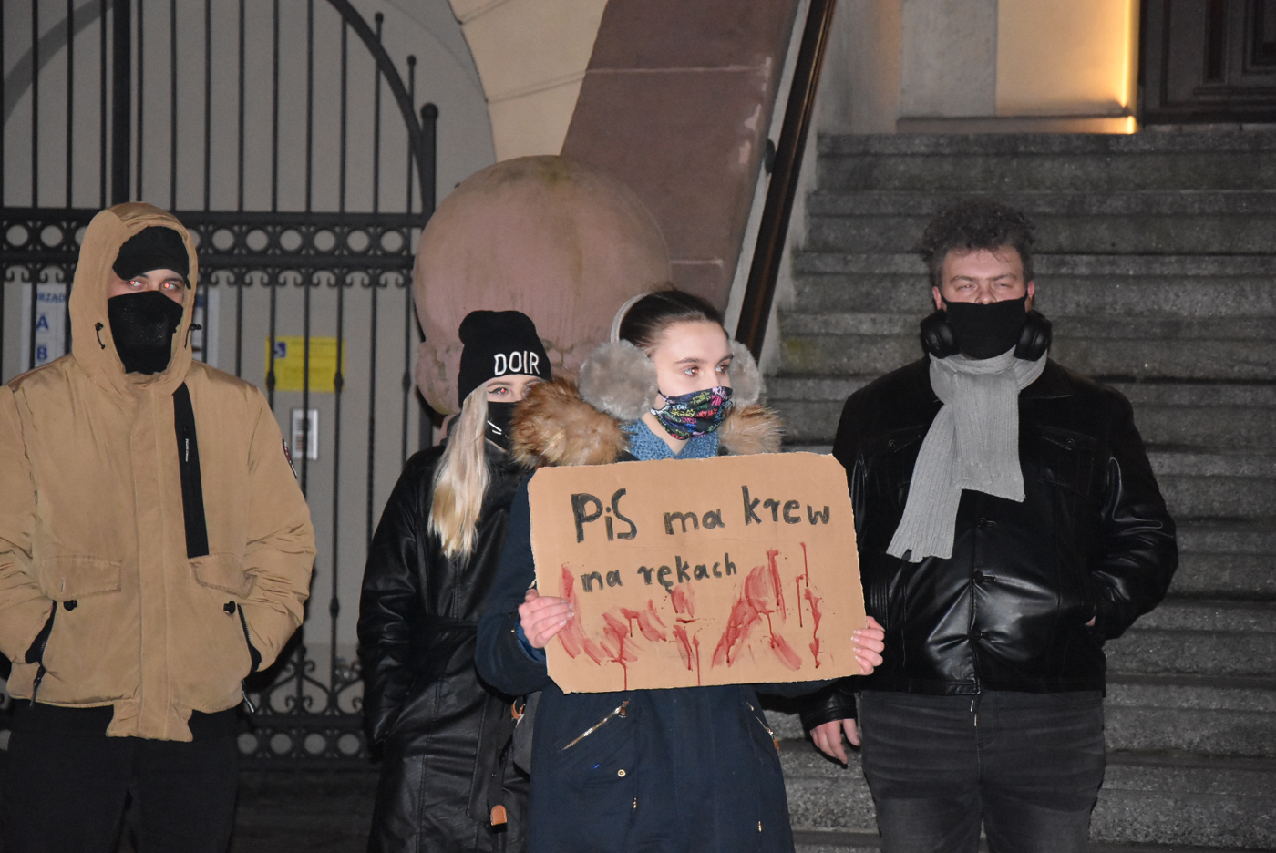 Protest kobiet w Krotoszynie