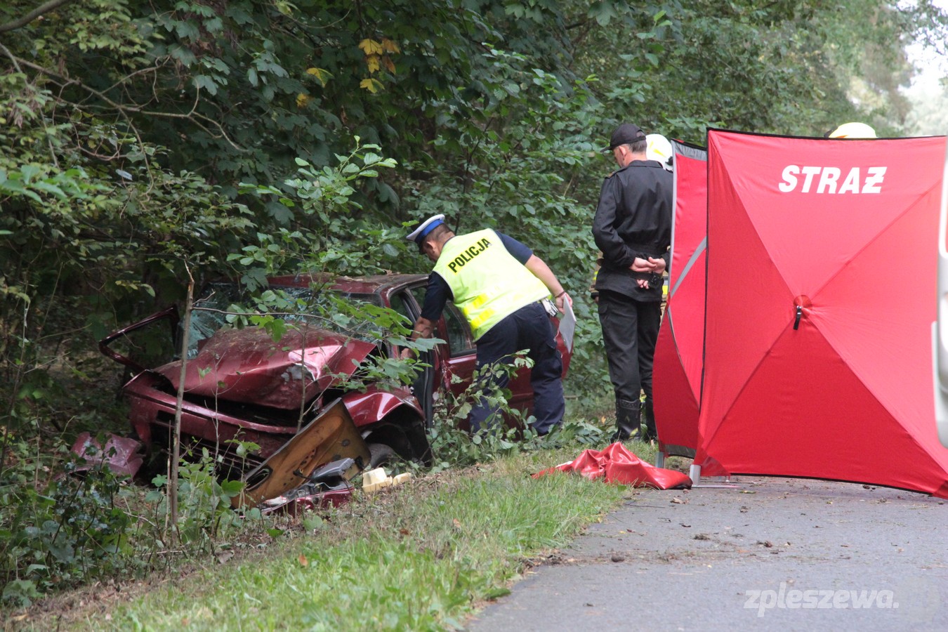 Tragedia na drodze. Nie żyje 21-letni kierowca 