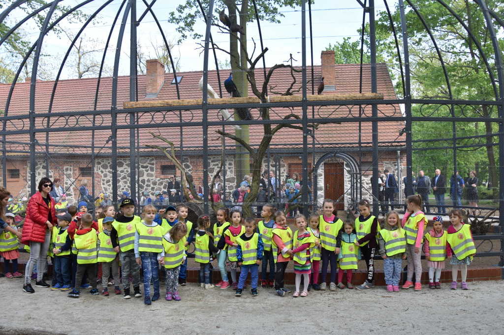 Otwarcie woliery w parku w Krotoszynie - Zdjęcie główne
