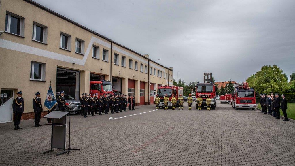 Awanse zawodowe krotoszyńskich strażaków