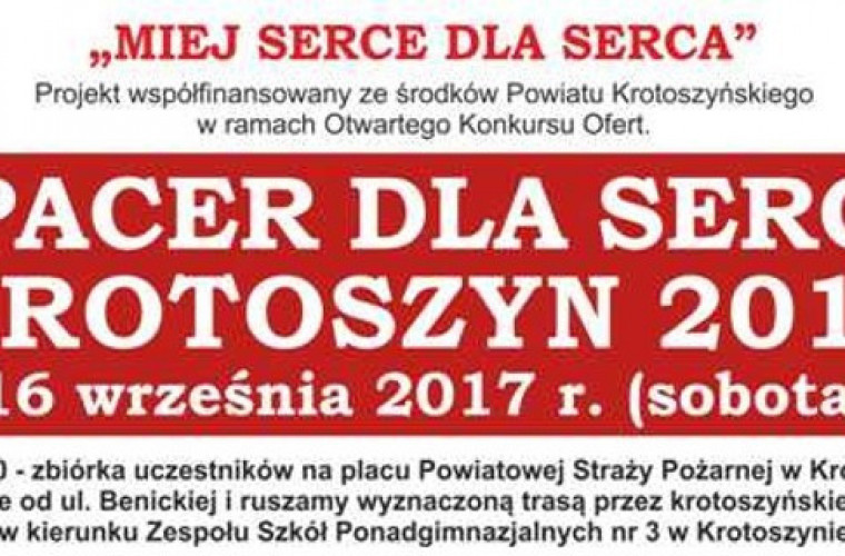 Wybierz się na "Spacer dla serca"  - Zdjęcie główne