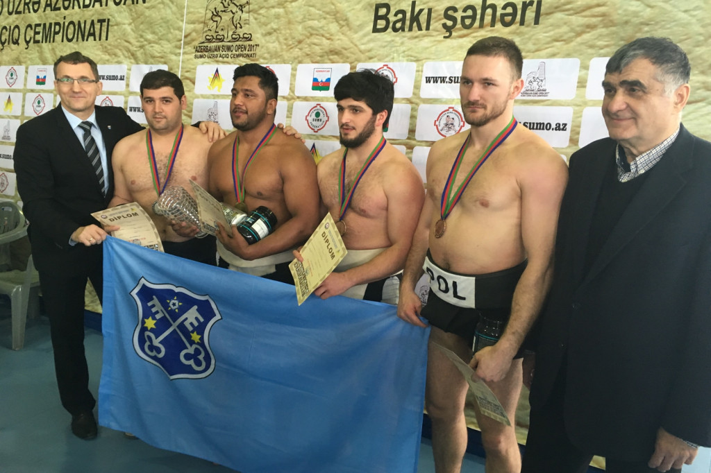 Sumo: Trzy medale w Azerbejdżanie - Zdjęcie główne