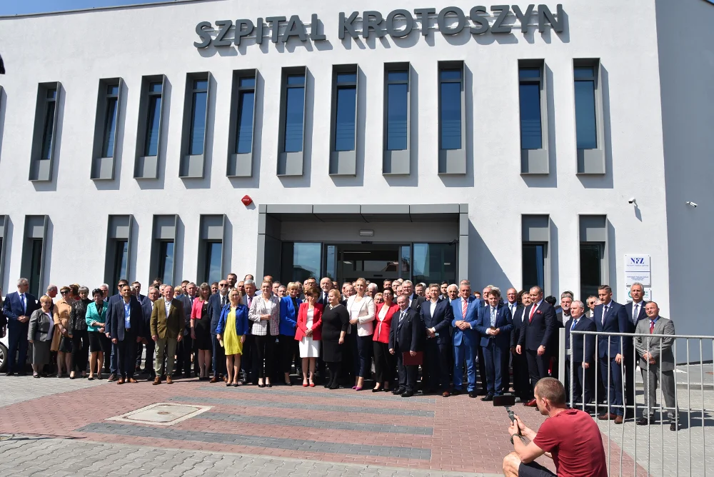 Otwarcie nowego skrzydła szpitala w Krotoszynie