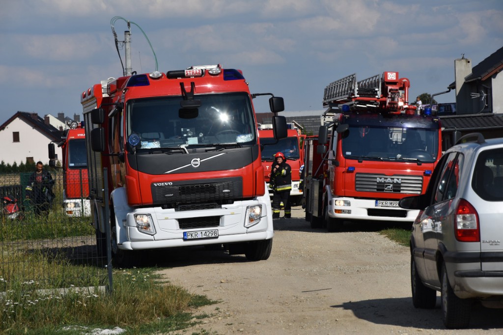 Pożar w Konarzewie - Zdjęcie główne