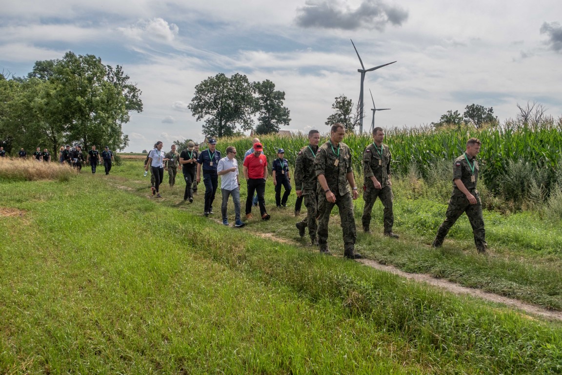 Rekonesans II Ogólnopolskich Manewrów Poszukiwawczo - Ratowniczych pod kryptonimem Nocny Tropiciel 2021