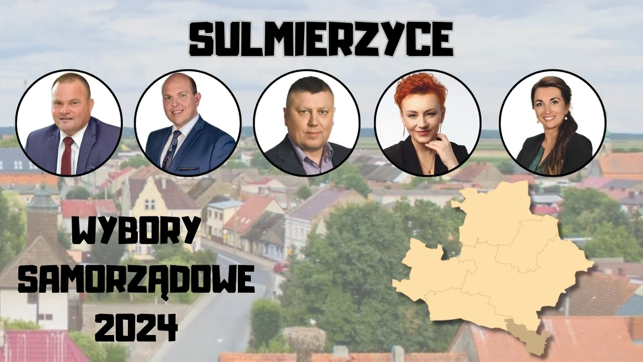 Wybory 2024 w Sulmierzycach. Kandydaci na burmistrza i do rady miejskiej - Zdjęcie główne