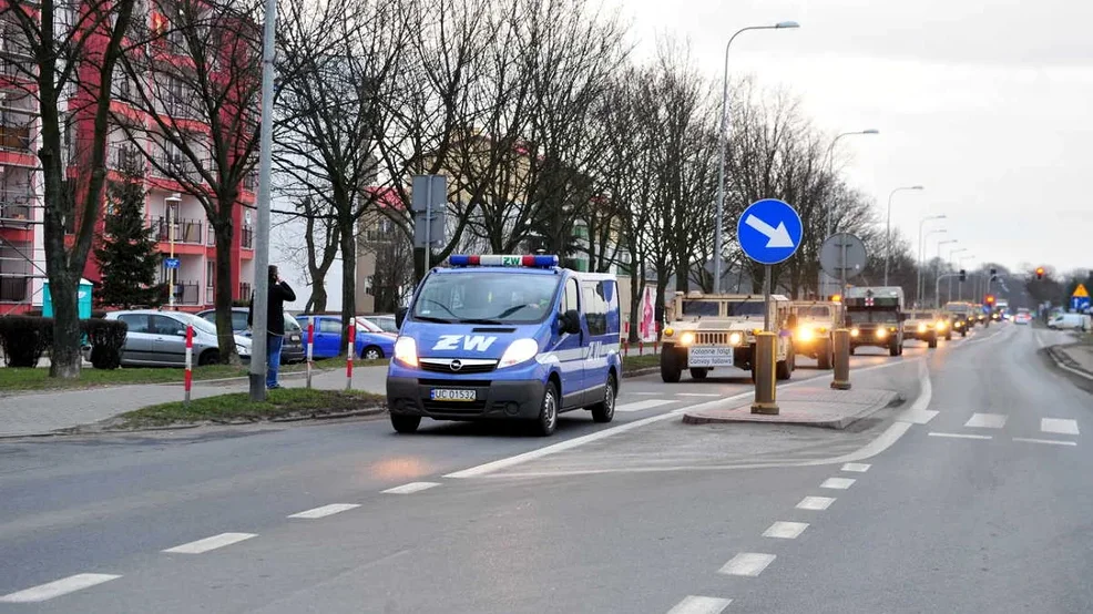 Wojskowe kolumny wyjadą na drogi. Możliwe utrudnienia   - Zdjęcie główne