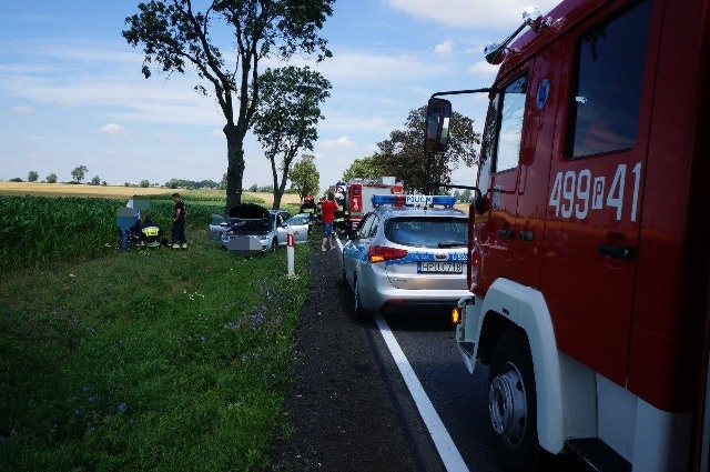 Bożacin. Zderzenie dwóch osobówek [FOTO] - Zdjęcie główne