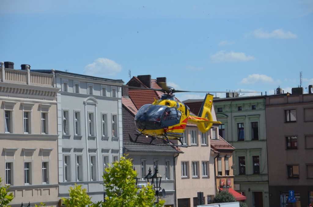 Krotoszyn. 2-letnie dziecko przestało oddychać. Interweniował śmigłowiec LPR - Zdjęcie główne