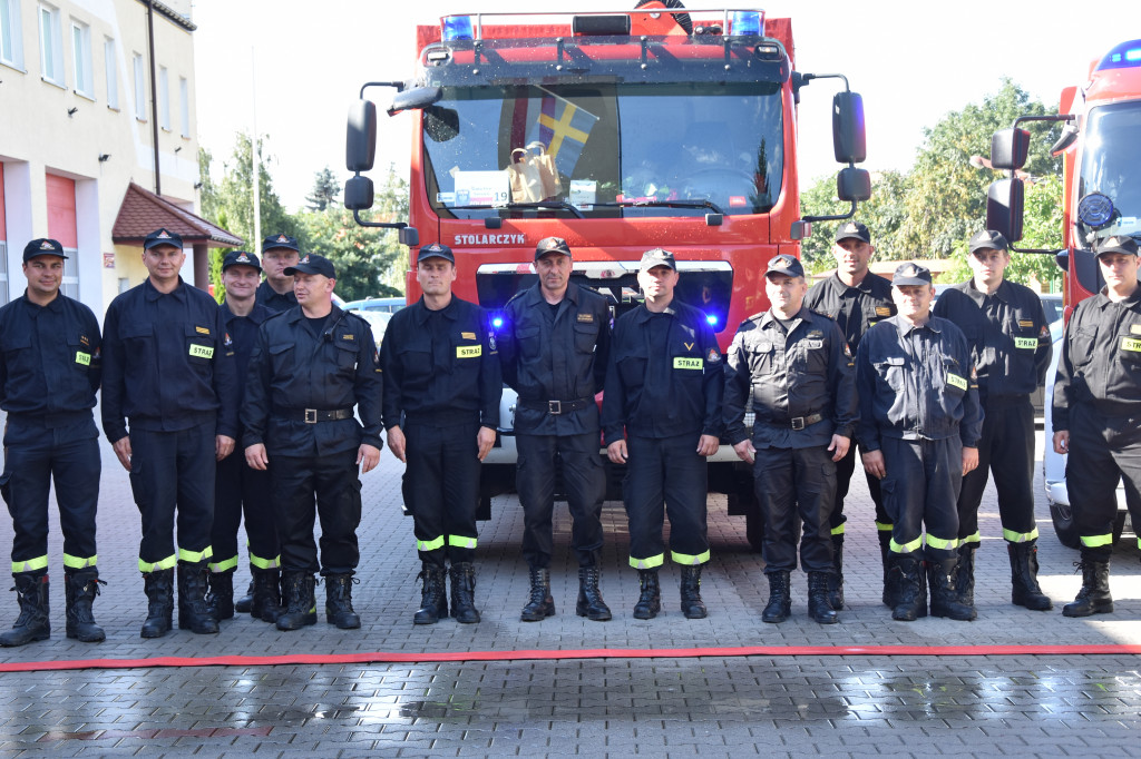 Krotoszyn. Powitanie strażaków - Zdjęcie główne