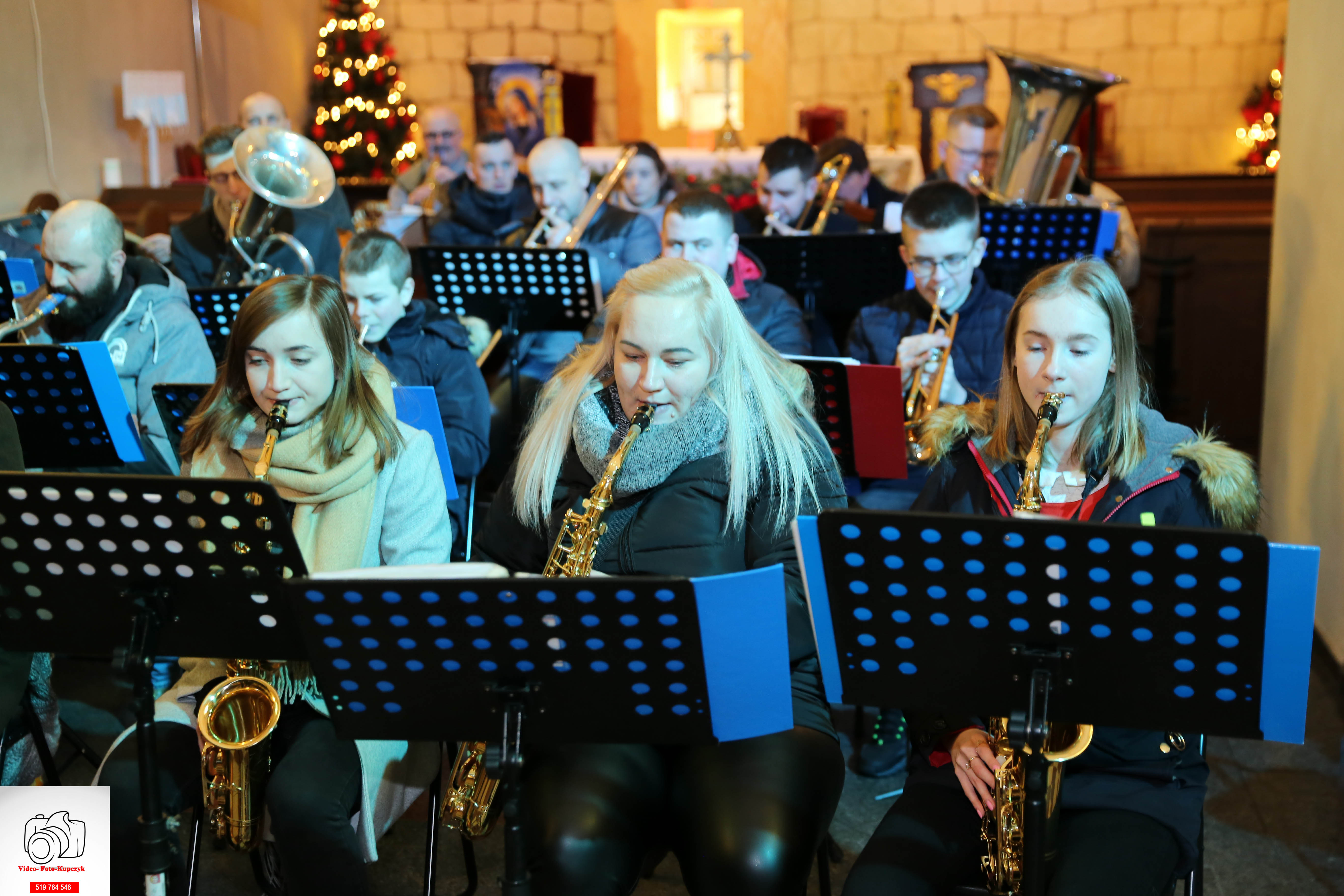 Koncert kolęd Orkiestry Dętej działającej przy OSP Kobylin