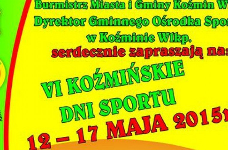 Koźmińskie Dni Sportu - Spartakiada i Festyn Rodzinny - Zdjęcie główne