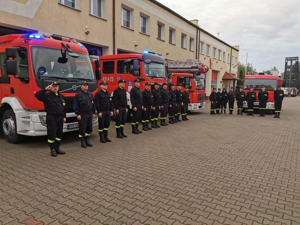 Krotoszyn. Strażacy oddali hołd tragicznie zmarłemu koledze - Zdjęcie główne