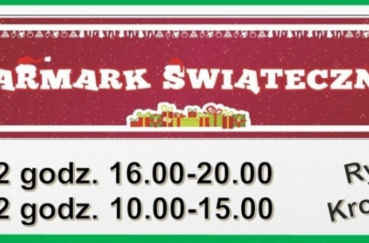 Krotoszyn. Świąteczny Jarmark na Rynku - Zdjęcie główne