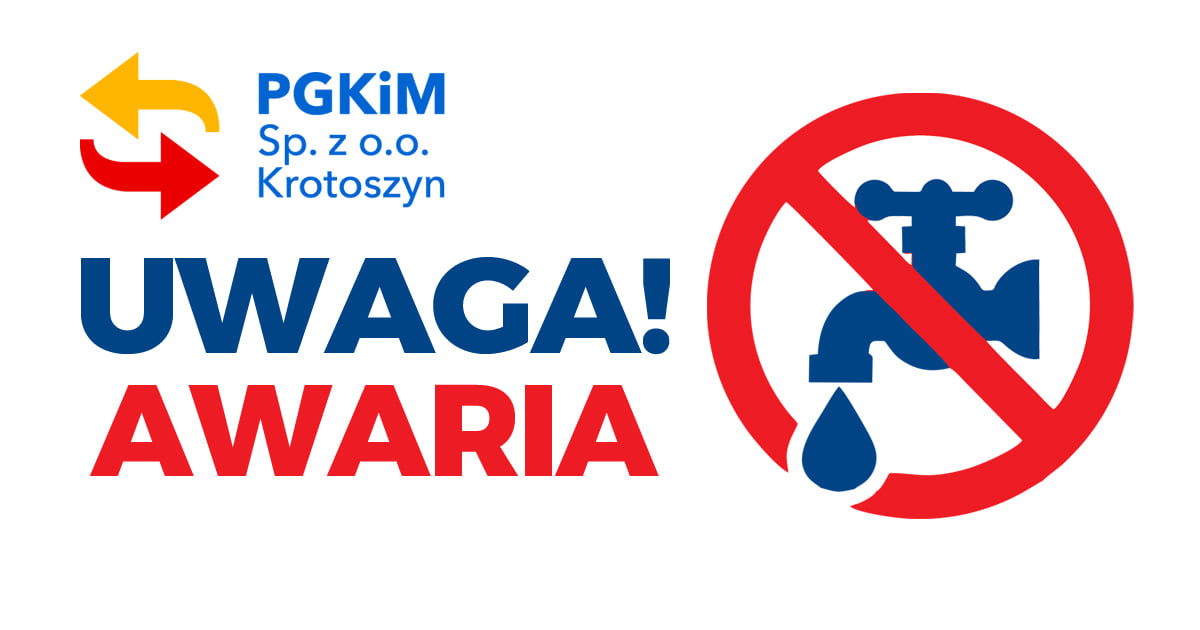 Gmina Krotoszyn. Awaria wody  - Zdjęcie główne