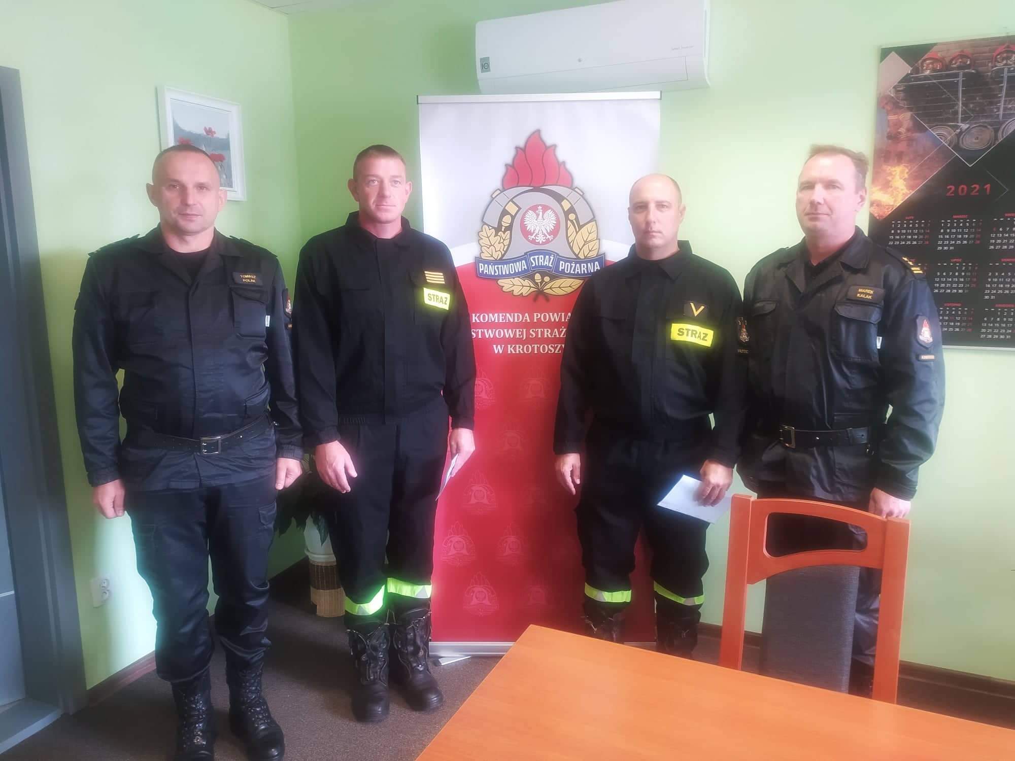Krotoszyn. Spotkanie ze strażakami, którzy wrócili z Grecji - Zdjęcie główne