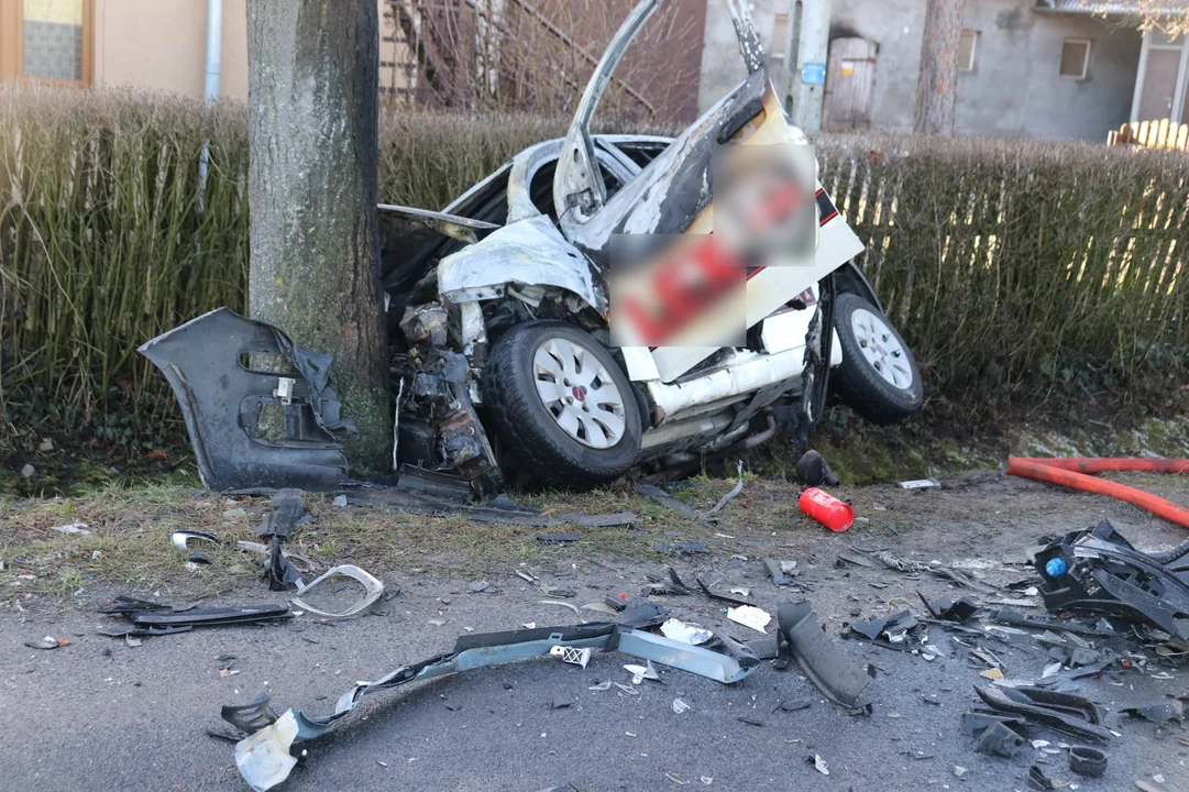 Wypadek śmiertelny w Roszkach