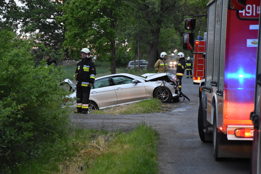 Wypadek śmiertelny pomiędzy Kuklinowem a Kromolicami