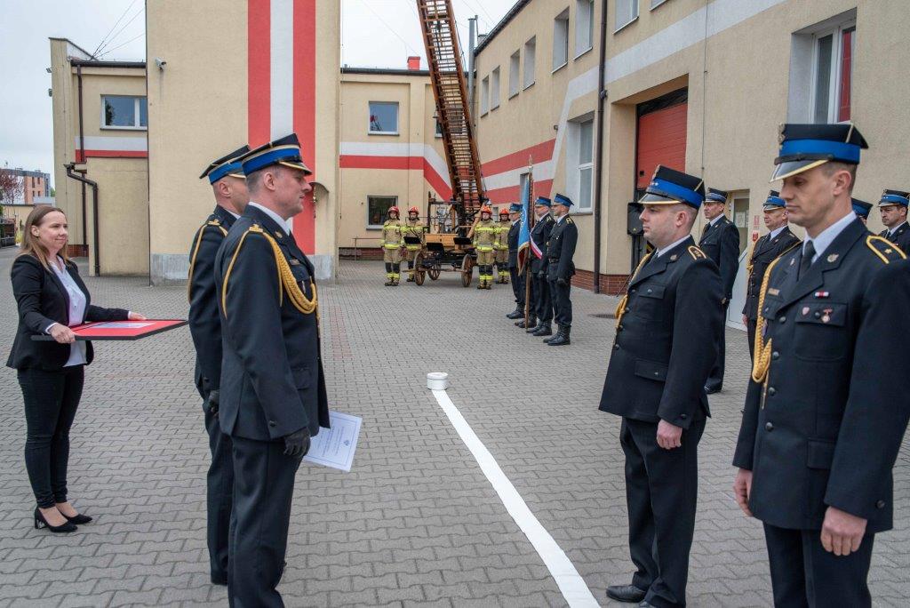 Awanse zawodowe krotoszyńskich strażaków