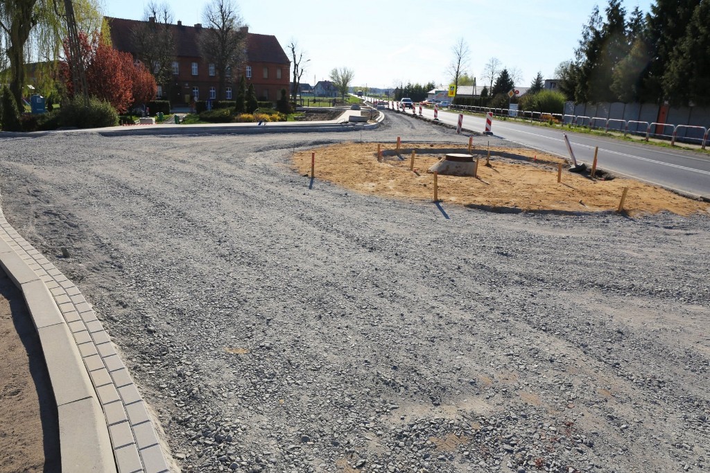 Budowa rond w Smolicach - Zdjęcie główne