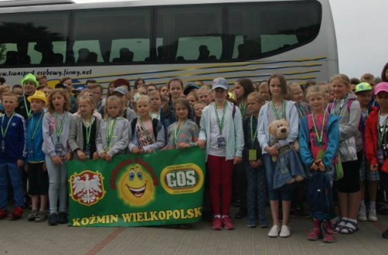 Koźmin Wlkp. Akademia Uśmiechu 2017. Koloniści w drodze nad morze [ZDJĘCIA] - Zdjęcie główne