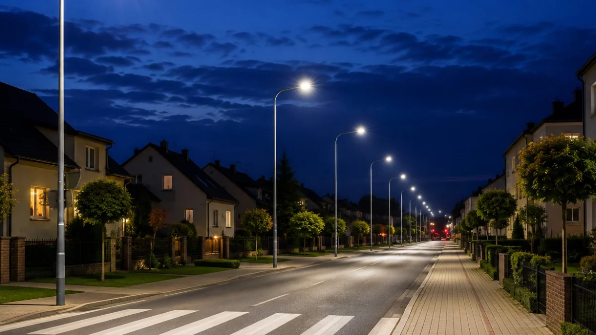 Koźmin Wielkopolski wymieni oświetlenie uliczne. Zamontują ponad 1300 lamp LED