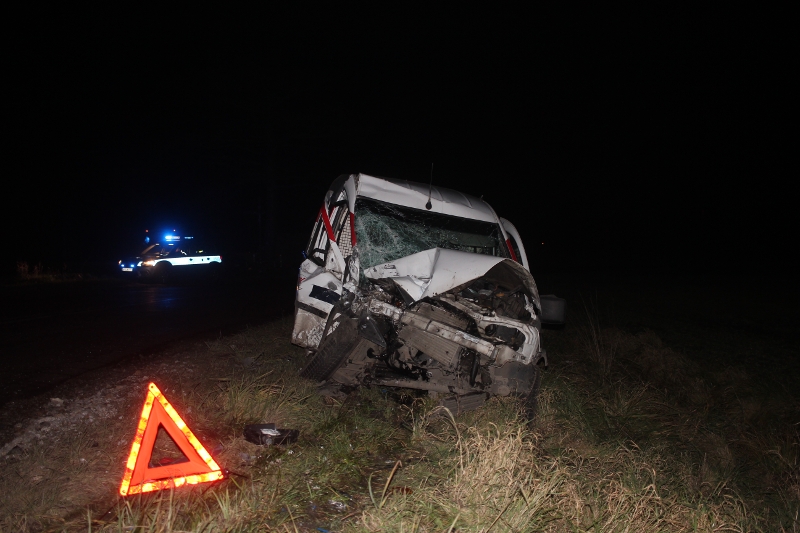 Biadkowianin kierujący busem uderzył w autobus [FOTO] - Zdjęcie główne