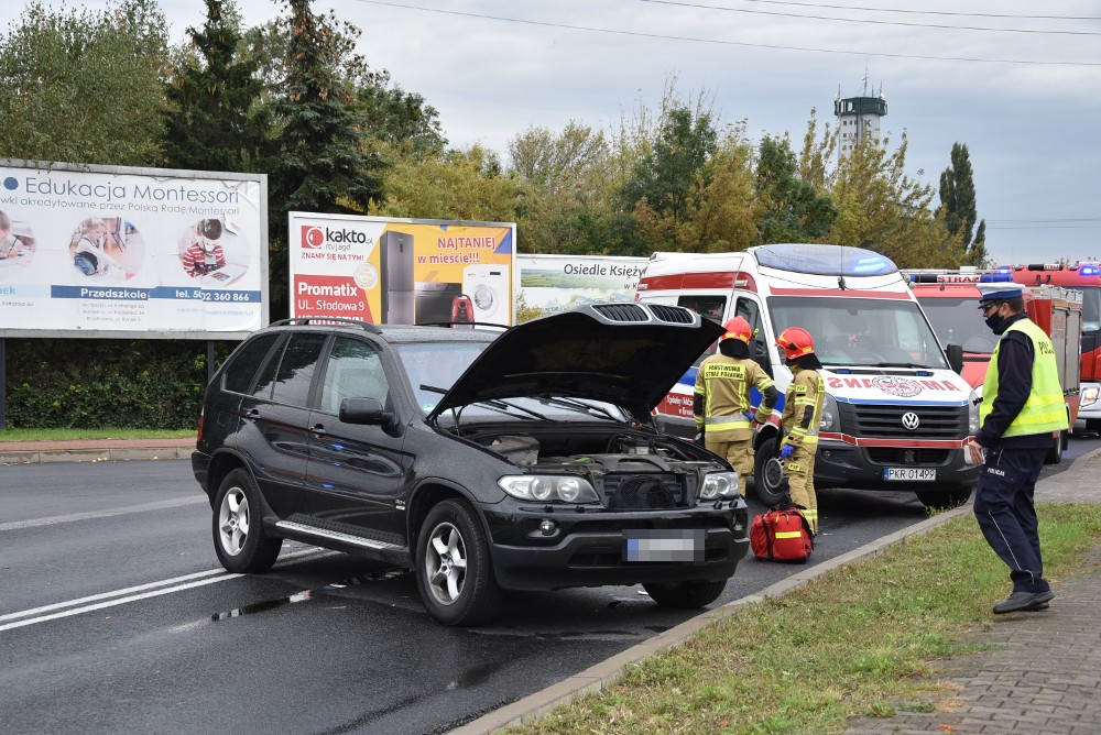 Wypadek na DK 15 - Zdjęcie główne