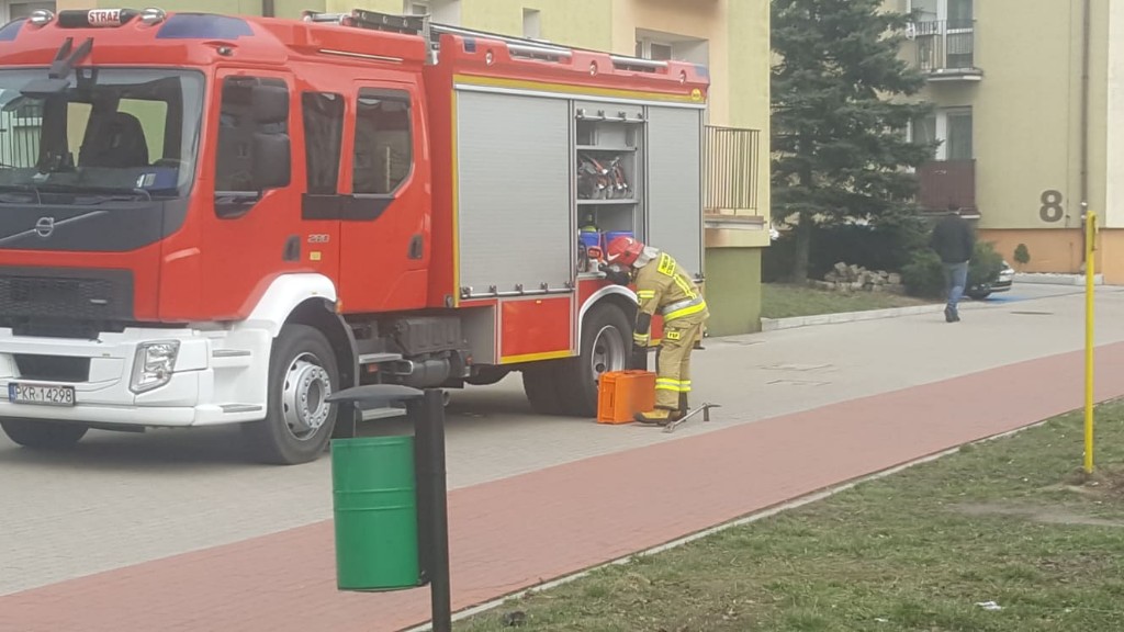 Interwencja straży pożarnej w Krotoszynie - Zdjęcie główne