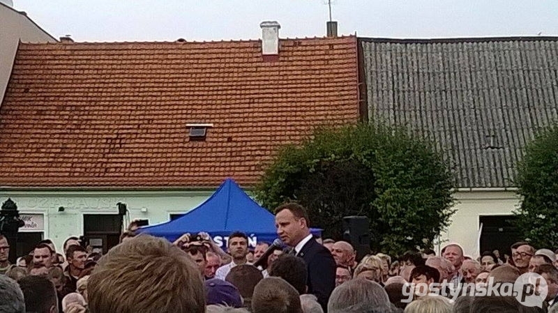 Prezydent Andrzej Duda wita się z mieszkańcami [ZDJĘCIA] - Zdjęcie główne