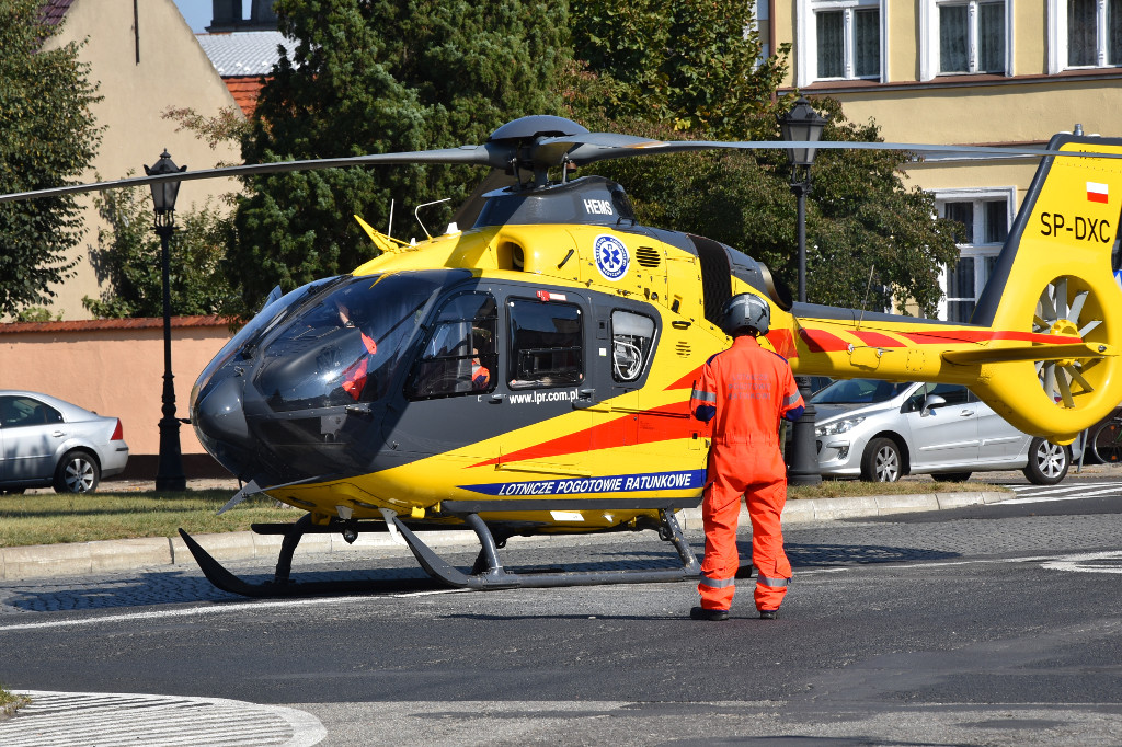 Sulmierzyce. Interwencja helikoptera LPR - Zdjęcie główne