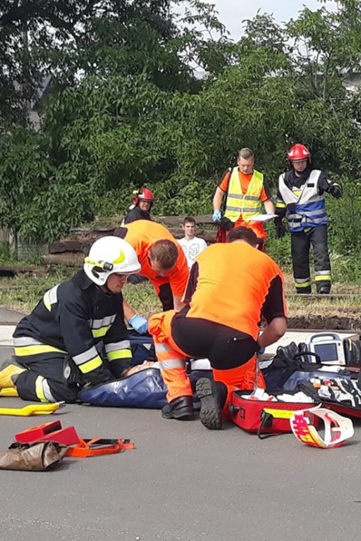 Wypadek drezyna - Zdjęcie główne