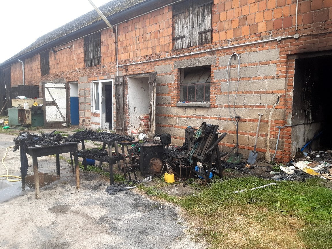 Pożar w Górce