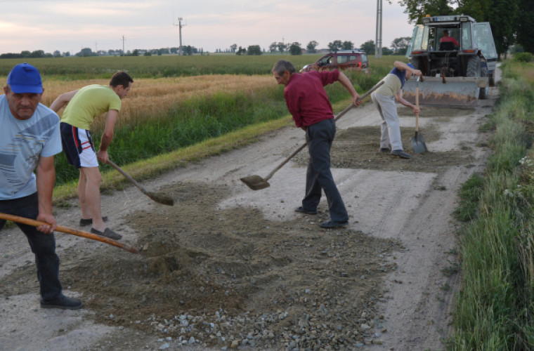 Nowa Wieś: Mieszkańcy sami utwardzili drogę - Zdjęcie główne