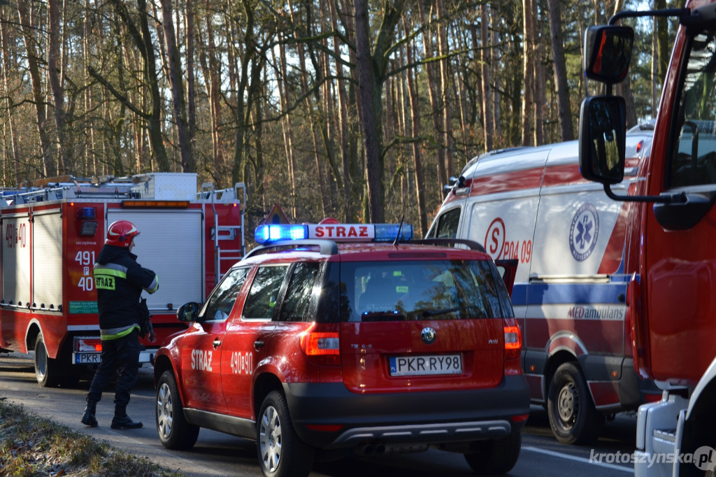 Wypadek. Matka z dwójką dzieci w szpitalu [FOTO] - Zdjęcie główne