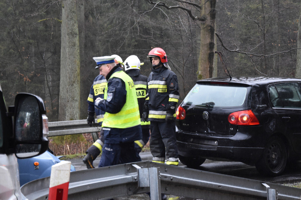 Wypadek na drodze Krotoszyn - Sulmierzyce - Zdjęcie główne