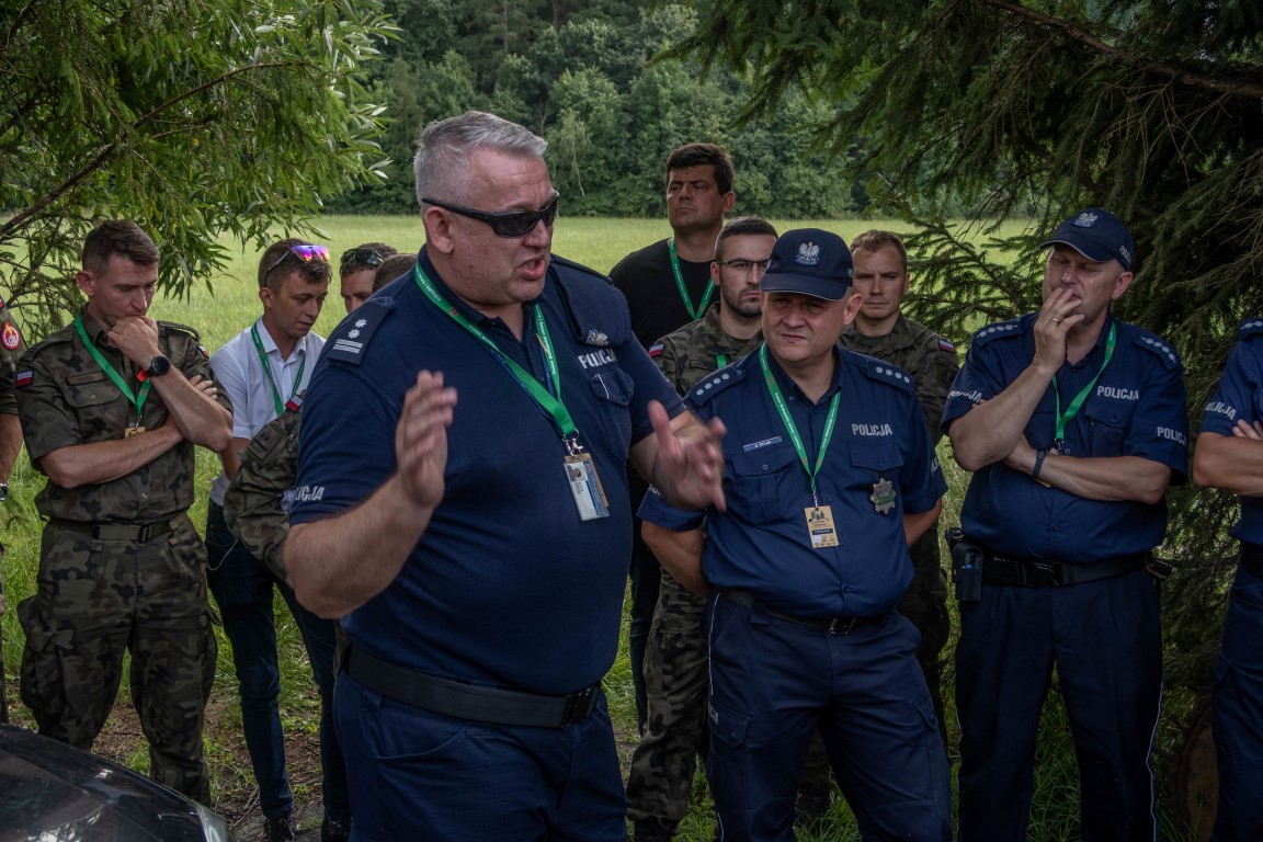 Rekonesans II Ogólnopolskich Manewrów Poszukiwawczo - Ratowniczych pod kryptonimem Nocny Tropiciel 2021