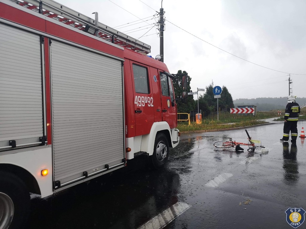 Wypadek śmiertelny w Zdunach - Zdjęcie główne