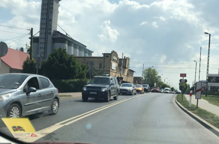 Krotoszyn znów stanął w korkach - Zdjęcie główne