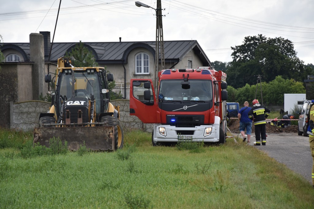 Rozszczelnienie gazociągu Dębowiec - Zdjęcie główne