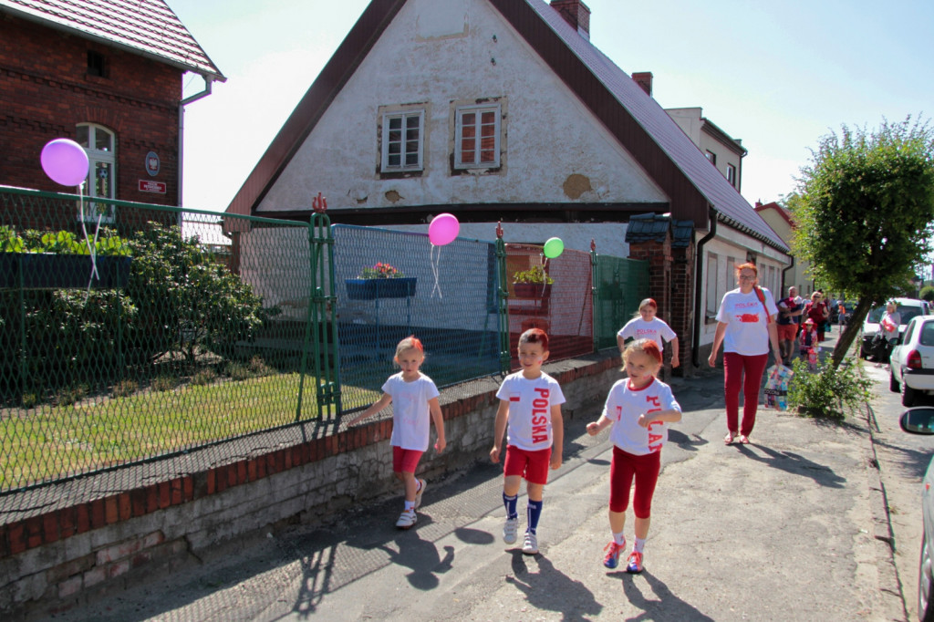 Zduny. Przedszkolaki kibicują Biało-Czerwonym [FOTO] - Zdjęcie główne