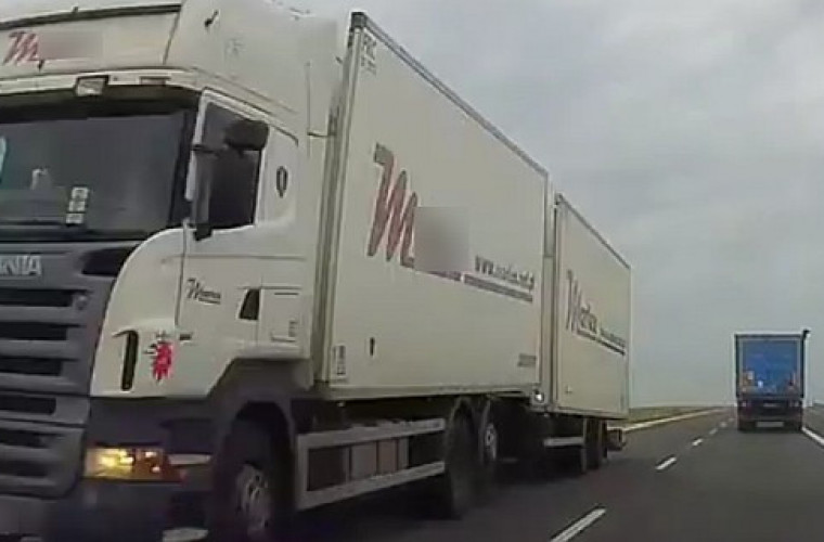 Tir z mięsem pod prąd na obwodnicy [WIDEO]   - Zdjęcie główne