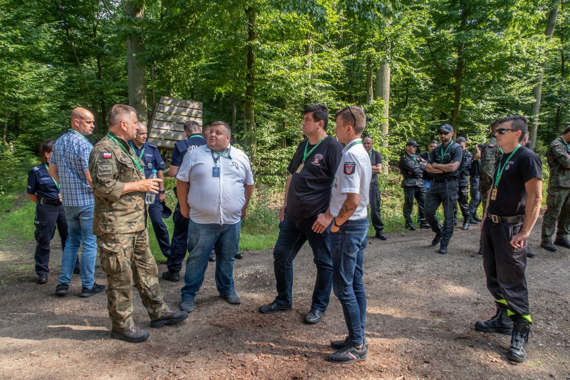Rekonesans II Ogólnopolskich Manewrów Poszukiwawczo - Ratowniczych pod kryptonimem Nocny Tropiciel 2021