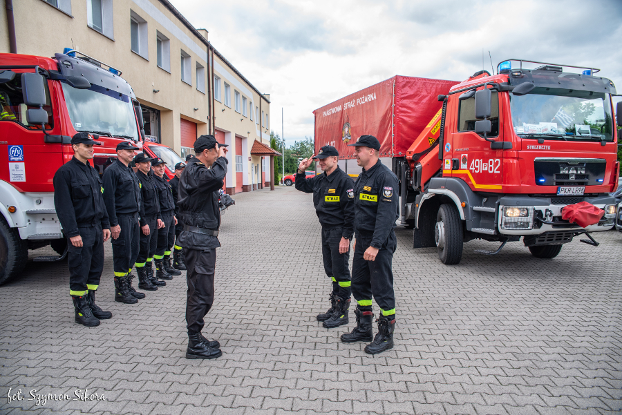 Krotoszyńscy strażacy wrócili do domu. Misja w Grecji zakończona - Zdjęcie główne